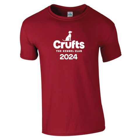 Crufts 2024 Cardinal Red T-Shirt - Unisex