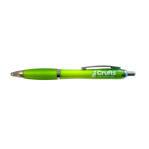 Crufts Lime Green Pen