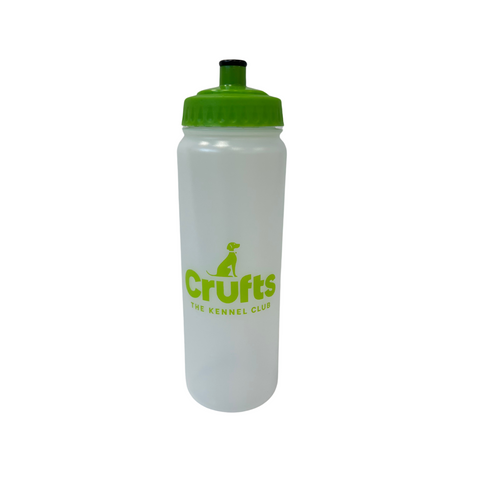 Crufts Water Bottle - Lime Green