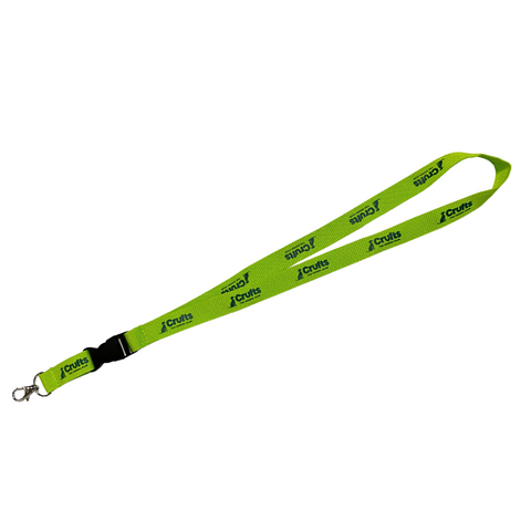 Crufts Lanyard - Lime Green