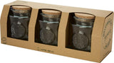 Crufts 3-Piece Recycled Glass Jar Set