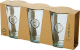 Crufts 3-Piece Glass Cup Set - 300ml
