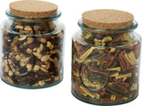 Crufts 2-Piece Recycled Glass Jar Set