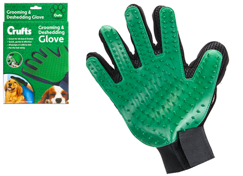 Crufts Grooming & Deshedding Glove