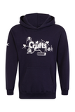 Kids Crufts & YKC Agility Course Hoodie - Navy Blue