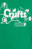 Kids Crufts & YKC Agility Course Hoodie - Green