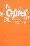 Kids Crufts & YKC Agility Course Hoodie - Orange