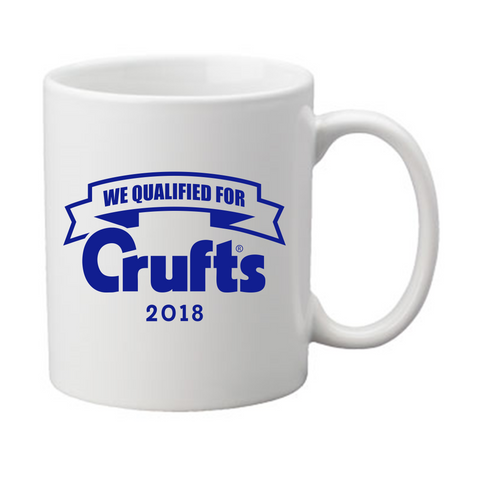 2018 We Qualified For Crufts Mug