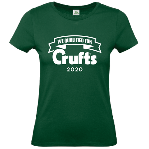 2020 We Qualified For Crufts Ladies T-Shirt