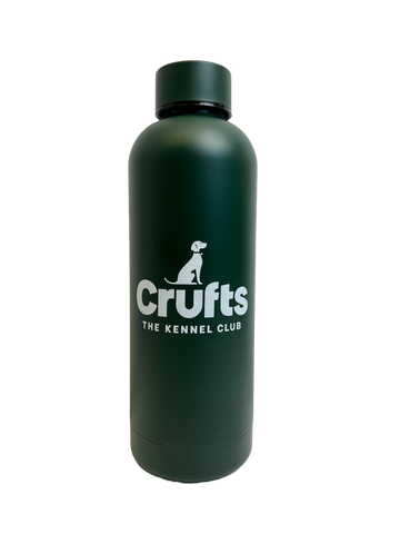 Crufts Insulated Green Flask