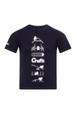 Kids Crufts & YKC Agility Course T-shirt - Navy Blue