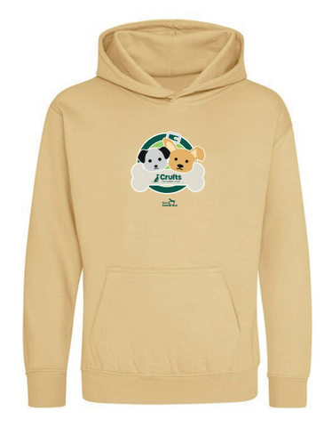 Kids Crufts & YKC Casey Hoodie - Desert Sand