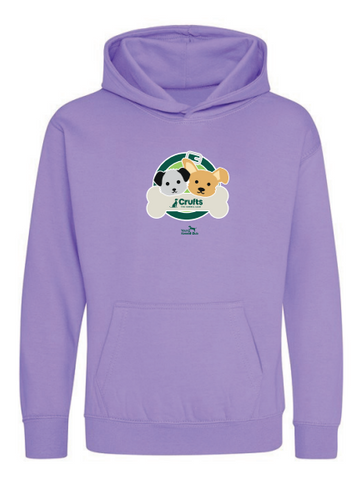 Kids Crufts & YKC Casey Hoodie - Lavender