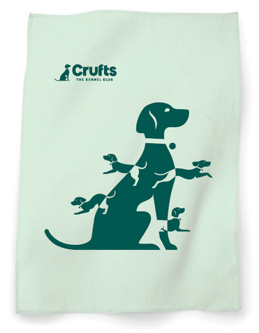 Crufts Milo Tea Towel