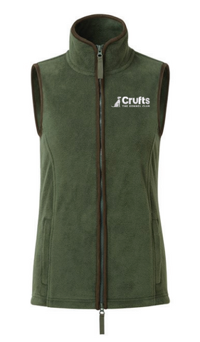 Crufts Artisan Fleece Gilet - Ladies