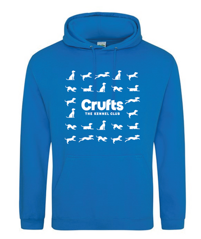 Crufts Milo Unisex Hoodie - Sapphire Blue