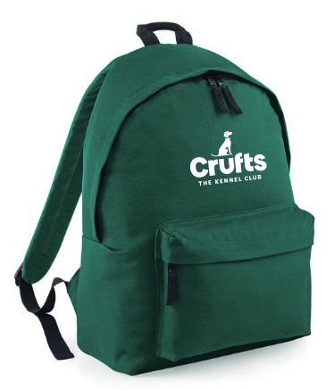 Crufts Iconic Green Backpack