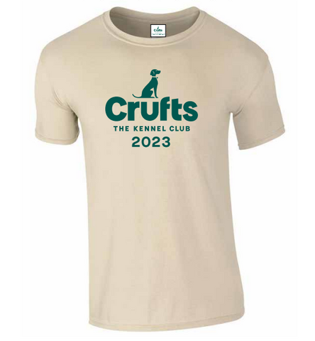 Crufts 2023 Sand T-Shirt - Unisex